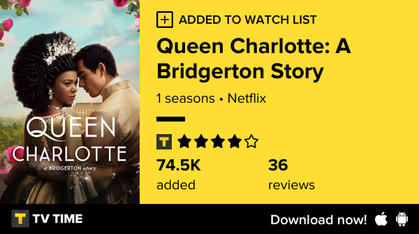 catvllo's tweet photo. I've just started following Queen Charlotte: A Bridgerton Story https://t.co/JX8FgVHA1U #tvtime https://t.co/wwjS5PQNHs