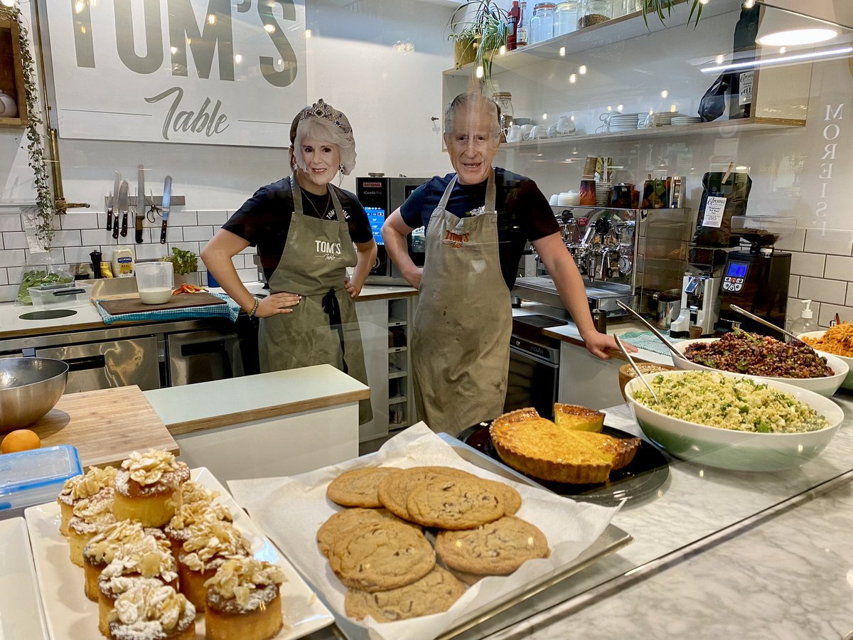 markethallshrew's tweet photo. We wish King Charles and Queen Camilla all the very best on their big day. 👑🇬🇧👑

Our awesome market is open all day until 4pm. Swing by for independent shopping and some of the best street food and cafes in town. 

#coronationday #openasnormal #shrewsburymarkethall #shrewsbury https://t.co/dPQe0iliWu