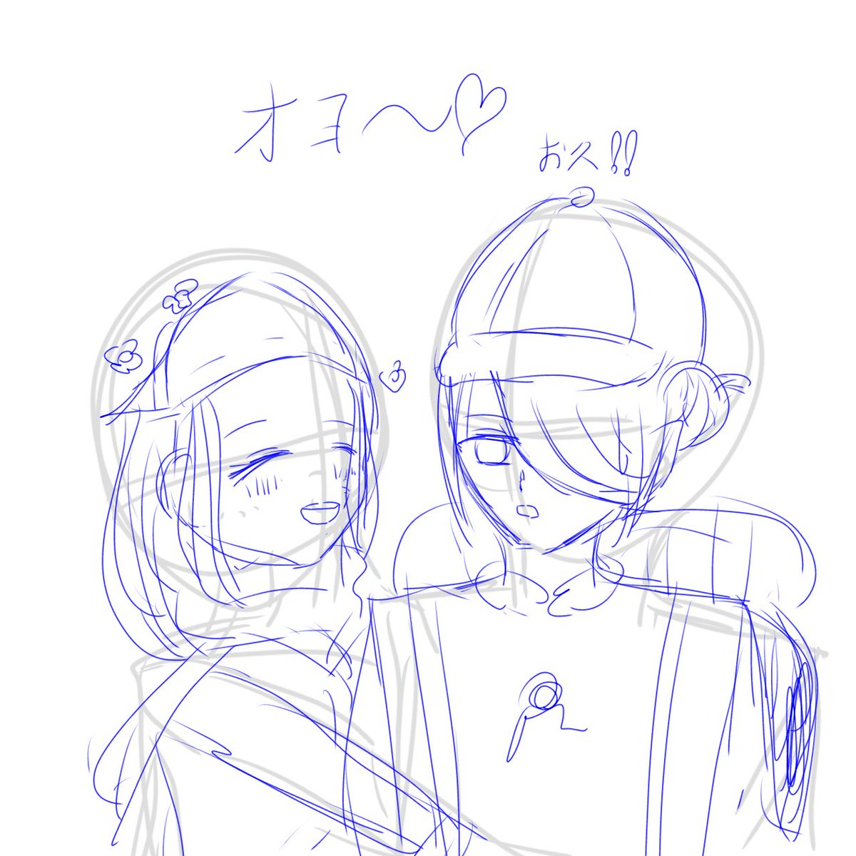 miiko232323's tweet photo. 久しぶりのウォロショウちゃん♡
最初の頃よりだいぶ成長したのでは！？
ラフ以下なのでめっちゃ下手です。てか何も見ずに記憶だけで描いた！ https://t.co/pXpWTIkFMT