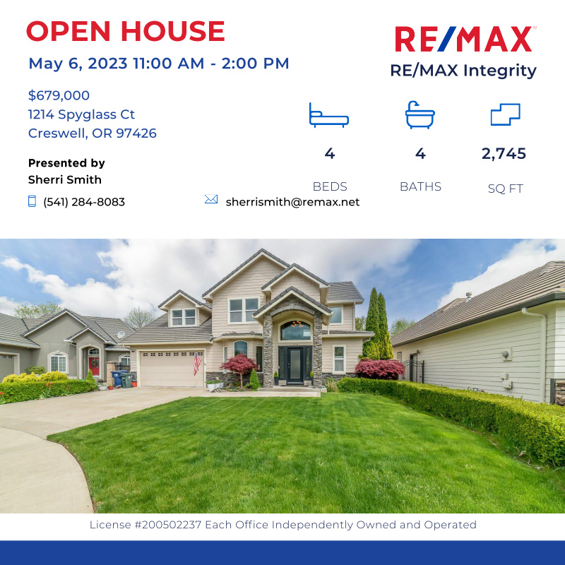 SherriSmithHome's tweet photo. Beautiful home at 1214 Spyglass Ct, Creswell, OR 97426 for sale. Call me to learn more  (541) 284-8083 .

Click here for details:
https://t.co/dMGkjqT3La https://t.co/6GULBGiSSU