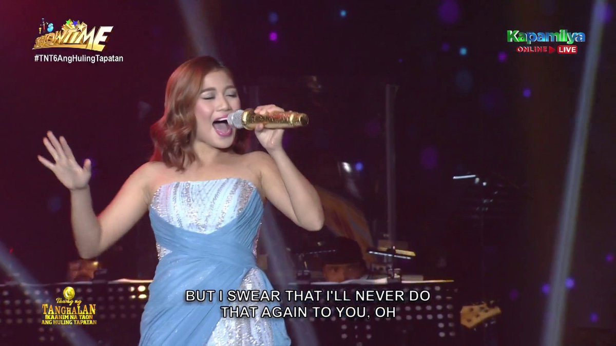 ABSCBN's tweet photo. Lyka turns the energy up with a Jessie J medley! #TNT6AngHulingTapatan https://t.co/cnnf8cmBPz