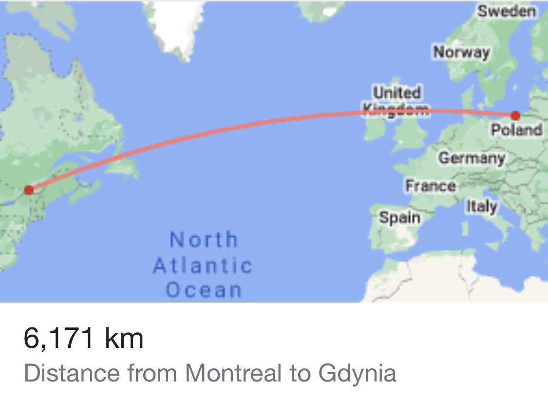 defendukraini's tweet photo. WOW - WE'RE EXCITED!
Today May 5 our 5th container
#ProjectEaster:
Nets, clothing, stretchers+++
Arrived by rail in Montreal
Left Vancouver April 25
ETA Warsaw June 13
Then Kyiv - Kharkiv
Big Orange here
was our 1st baby
Leaving Vancouver last June!:
#ProjectHawkeye
#Bakhmut https://t.co/t0yEurnHDV