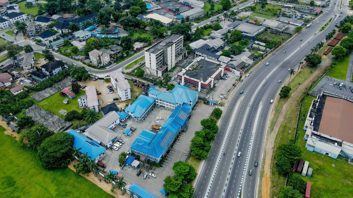 GaffMultimedia's tweet photo. Drone Shot of Port Harcourt https://t.co/ixWDNkTBVZ