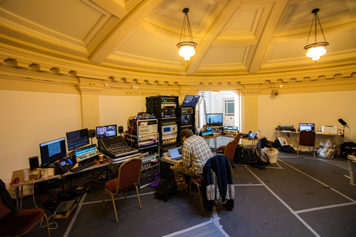 It's #Coronation Day! 70 yrs ago no media organisation was allowed on our roof - today we expect a global audience of billions to watch as media organisations from around the world broadcast from our roof...