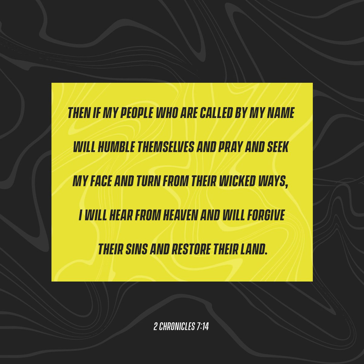 CDT929's tweet photo. It's not too late, America. #God

"if my people who are called by my name humble themselves, and pray and seek my face and turn from their wicked ways, then I will hear from heaven and will forgive their sin and heal their land."
(2 Chronicles 7:14 ESV)

https://t.co/9kwARS6cGO https://t.co/4k138NFGng