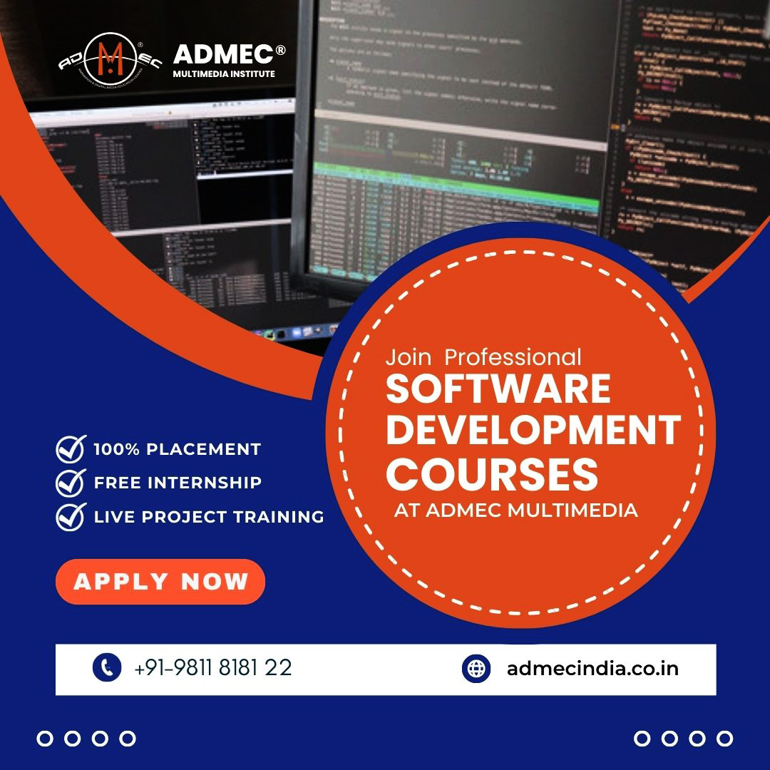 admecinstitute's tweet image. Pursue software development courses in Delhi and start your career as a software developer. By joining our programming languages courses you can start your training at affordable fee
Check courses: bit.ly/41bdqMh

#softwaredevelopment #softwaredevelopmentcourses #coding