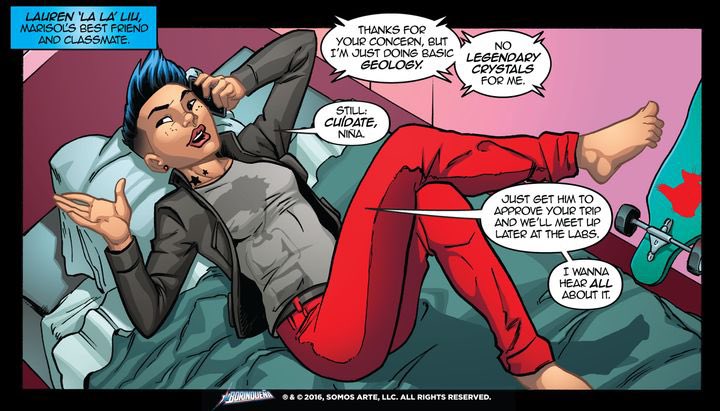 RomyNGoldberg's tweet photo. Lauren “Lala” Liu, the best friend in the social justice superhero series LA BORINQUEÑA by graphic novelist @MrEdgardoNYC , is of Chinese-Dominican descent. More about the series here: https://t.co/mFlGeWWVdm https://t.co/6vP7F4xAkD