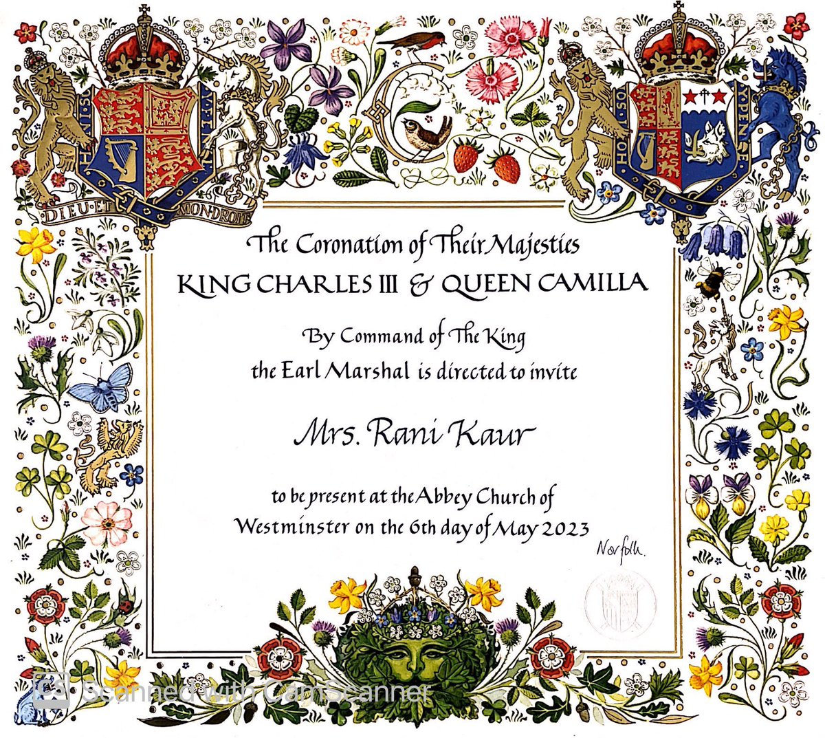 SGRSBedford (@sgrsbedford) on Twitter photo Jai Gurdev Ji
Our volunteer and Committee member Rani Kaur BEM invited to attend The Coronation of their Majesties King Charles lll & Queen Camilla at Westminister Abbey. <a href="/wabbey/">Westminster Abbey</a>
#Coronation2023
#KingCharlesIII
#kingcharlescoronation
#kingscoronation Jai Gurdev Ji
Our volunteer and Committee member Rani Kaur BEM invited to attend The Coronation of their Majesties King Charles lll & Queen Camilla at Westminister Abbey. <a href="/wabbey/">Westminster Abbey</a>
#Coronation2023
#KingCharlesIII
#kingcharlescoronation
#kingscoronation