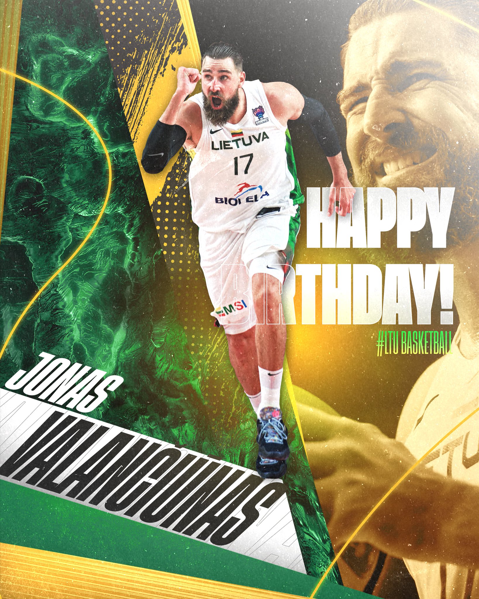 Happy birthday to the one and only Jonas Valan i nas!  