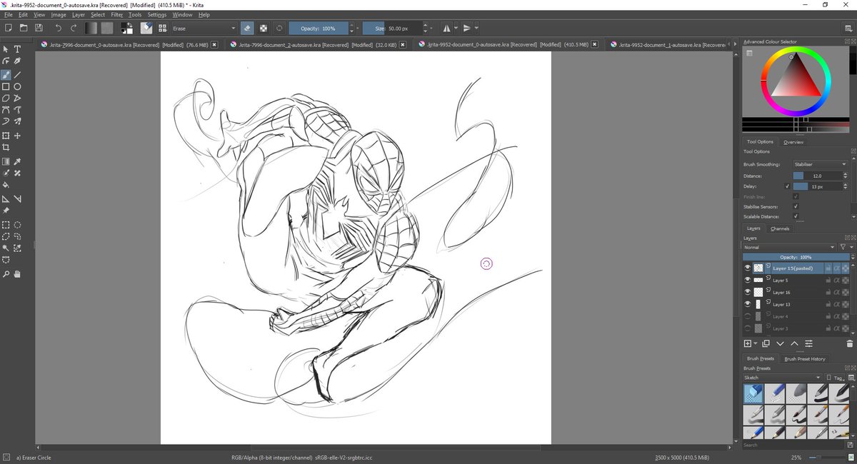 FrostAeon's tweet photo. @LluisAbadias Its an old one but, i was studying how to try and do some of spiderman drawings, and This one leg was going me a very hard time xd https://t.co/A2Iyy5W07e