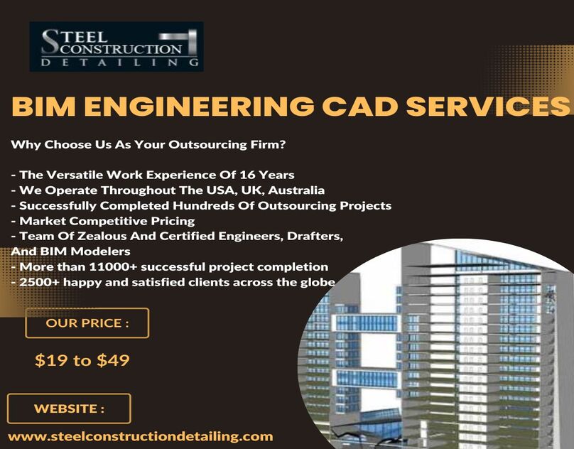 SteelConstruct6's tweet photo. #SteelConstructionDetailing is offering the best #BIMEngineeringOutsourcingServices.
URL:
https://t.co/Y8UMy0xulI
#BIMServices #BIMEngineering #BIMDesign #BIMDraftig #CADServices #USA https://t.co/nff9DLzzce