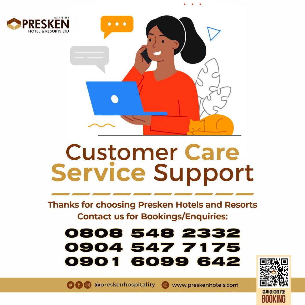 Presken_Hotels's tweet photo. We are ready to serve you more better https://t.co/7CN76wdS93