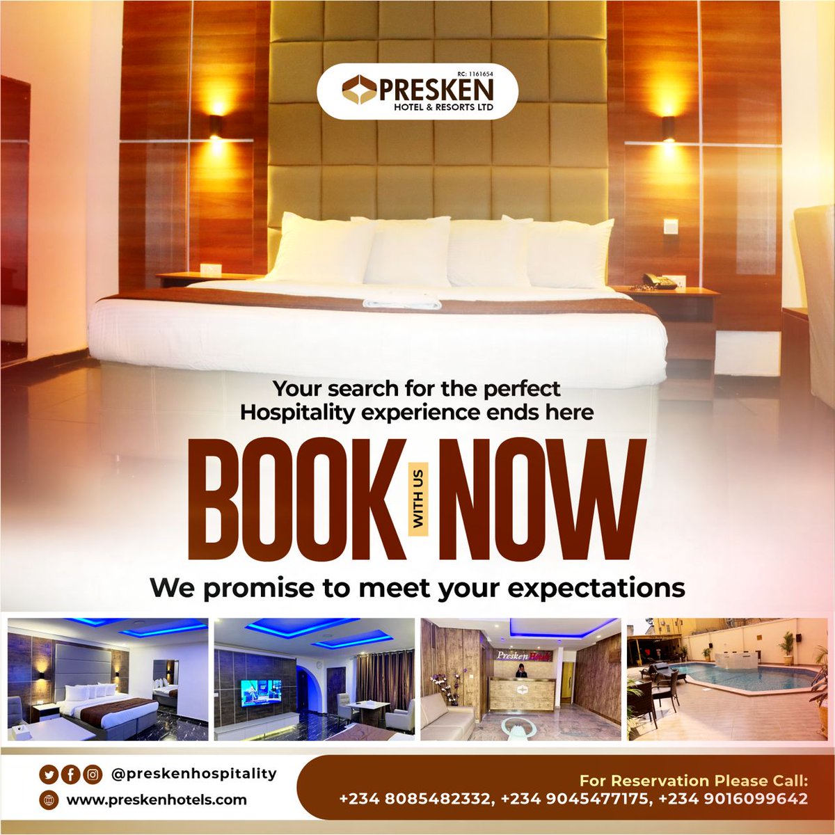 Presken_Hotels's tweet photo. We are ready to serve you more better https://t.co/7CN76wdS93