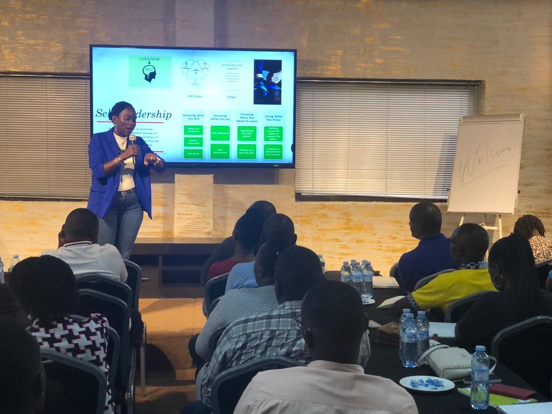 WatotoMPM's tweet photo. “Self awareness is Knowing what you are good at and knowing what your limitations are.” 
Dorothy Kabagambe CEO ATC UG

#Schoolofcommunityleadership
#WatotoMarketplaceministry
@watotochurch https://t.co/3SjoJ4LJQX