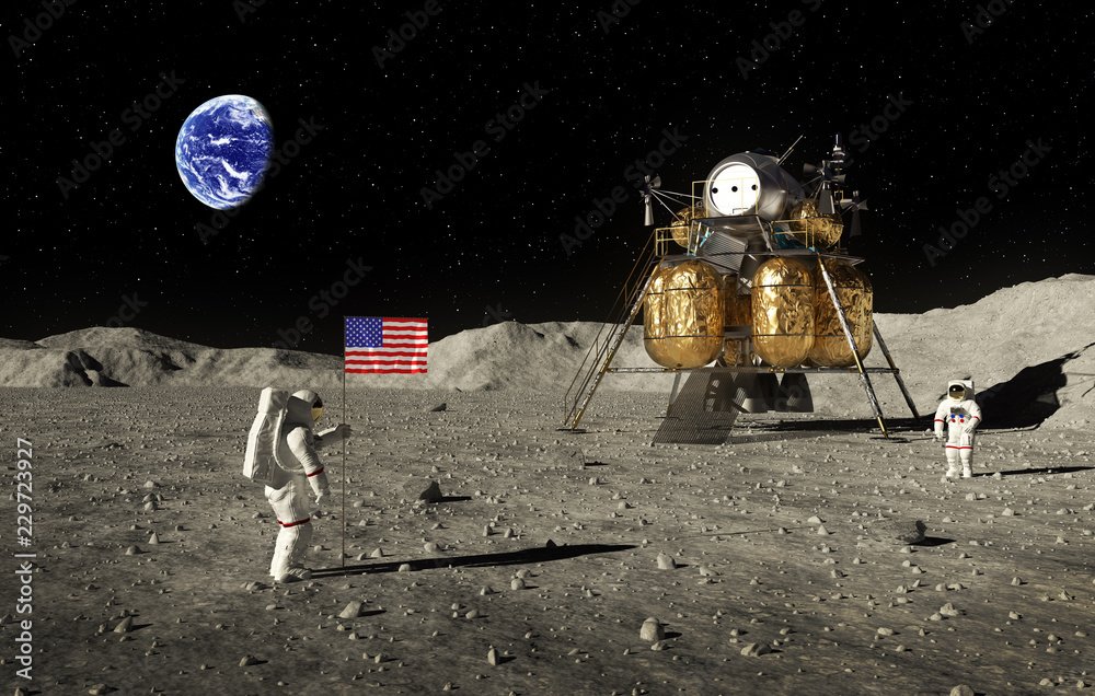 sollog's tweet photo. @TaraBull808 @elonmusk Real photo showed earth
Question is
If only two astronauts on moon
Who took this photo? https://t.co/w6rAhY6s7f