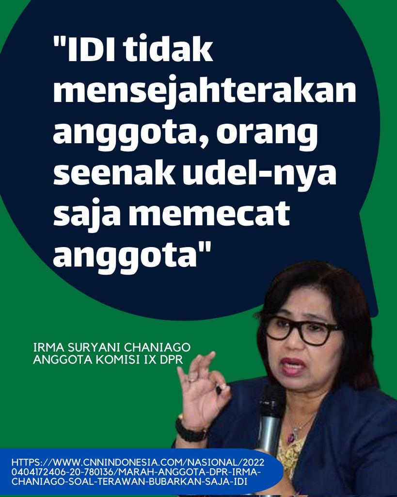 puput_ris's tweet photo. @PBIDI Kalau ga bayar iuran di IDI bakalan dipecat apa dikasih keringanan ya? #PROPAGANDAIDI #AUDITIDI https://t.co/rzjYTYCDfE