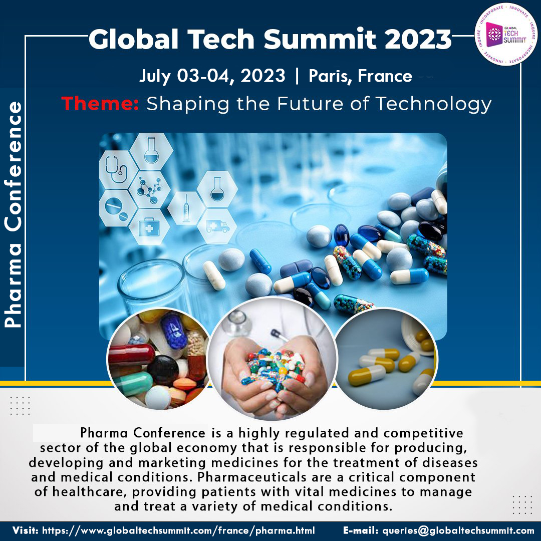 GlobalTech7339's tweet image. "Exciting news! Limited slots are now available for our #Globaltechsummit. Join us to learn and experience the future of #pharma now. Don't miss your chance to be a part of it! Contact me for more details: queries@globaltechsummit.com  #pharmaceuticals #pharmacology #G20