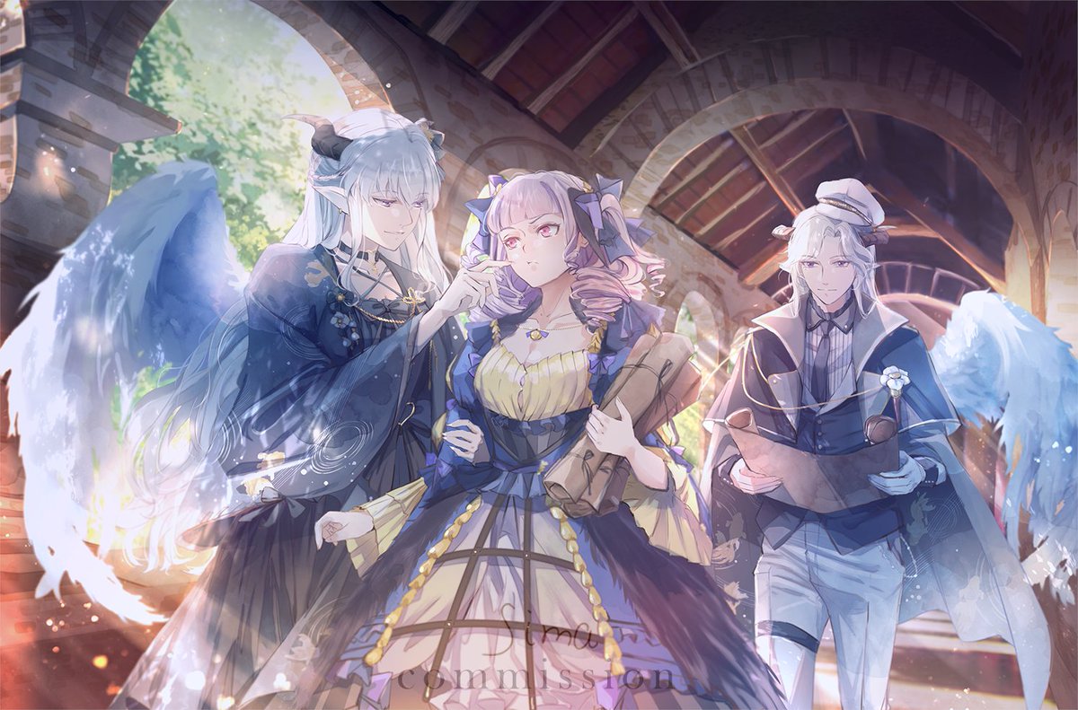 「commission」|simaのイラスト