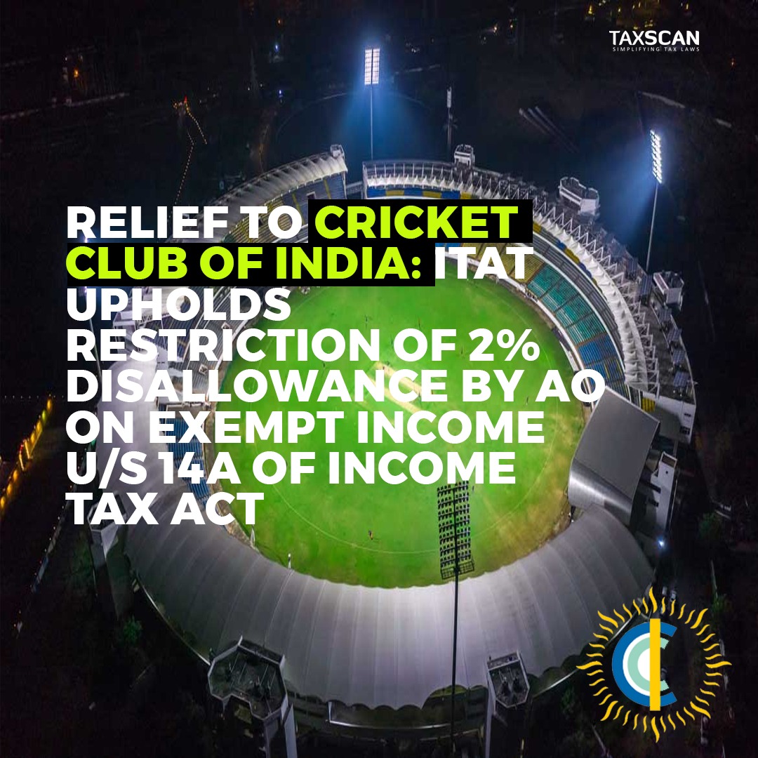 taxscan.in/relief-to-cric…

#cricketclubofindia #Itat #disallowance #incometaxact #incometax #Taxscan #taxnews