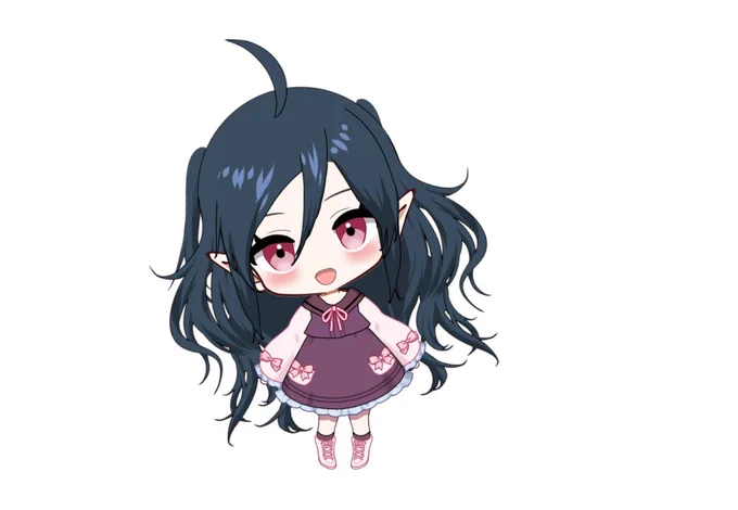 濃い色系でつくってみました。