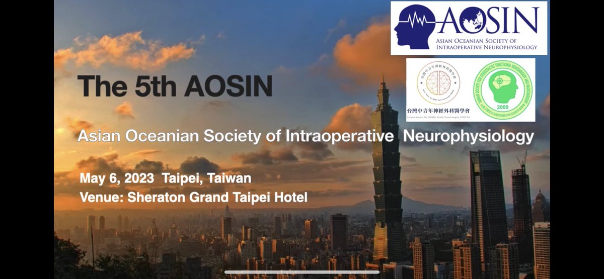 Very interesting meeting of intraoperative neurophysiology!

#AOSIN2023 #IONM