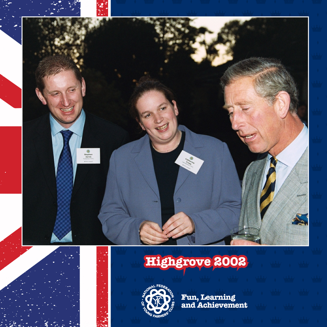 Congratulations to Their Majesties King Charles III and Queen Camilla on their Coronation. 👑

His Majesty was the President of NFYFC from 2002-2006, and during that time provided opportunities for YFC members to visit Highgrove and the palace. 
 
 #YoungFarmers #KingsCoronation