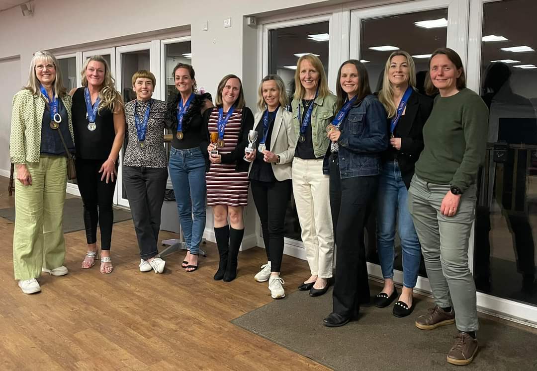 Many congratulations to the Dragons women teams whose amazing performances in the Manchester Area Cross Country League were rewarded with medals at the MACCL awards last night 👏🐉