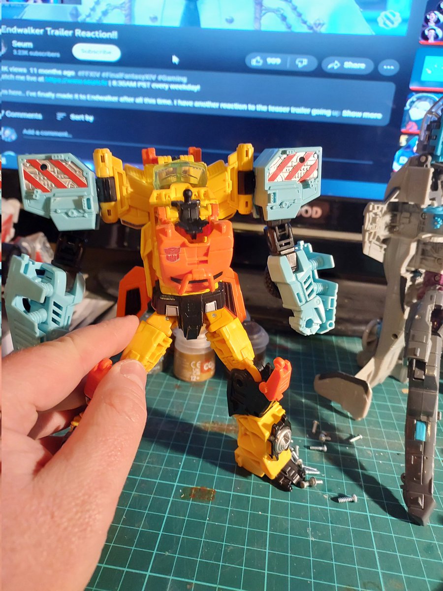 TfCustomizer's tweet image. Custom bludgeon which I am now updating you all on!