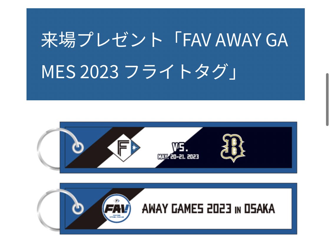 最新な FAV AWAY GAMES 2023 フライトタグ agapeeurope.org