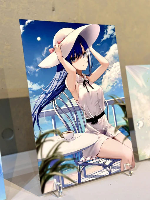 現地人気ランキング  1. オーロラアート 2. 究極のタペストリー 3. エリアル 4.アクリルブロック  写真は参考でイラストは色々です!  現地で現物を見た方の結果です。参考に! ジークレーは今のところオンラインで1番売れてます! #IW2
