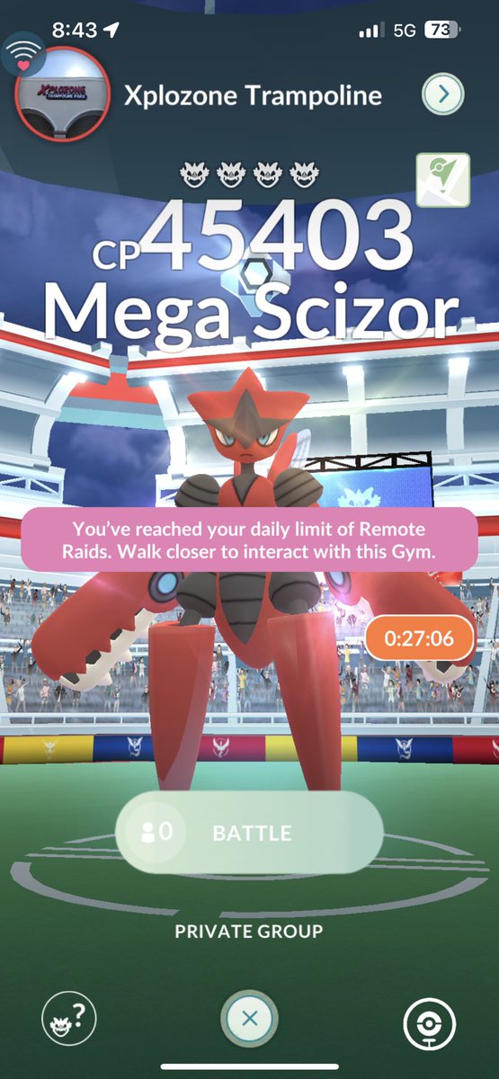 creativefunks's tweet image. Welp. Sorry friends in NZ. Niantic doesn’t want us to play together. #NianticHearUs