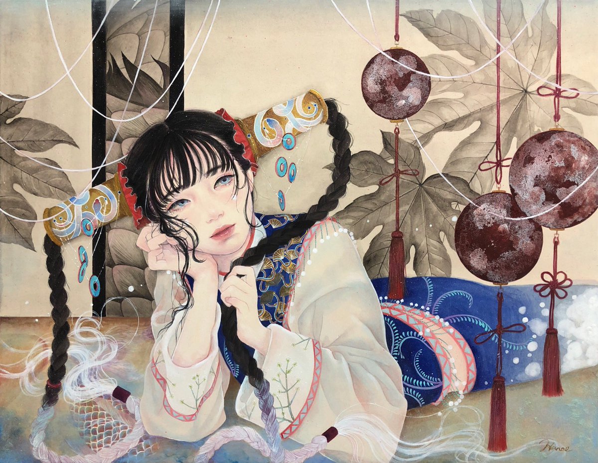 「#ゴールデンウィークSNS展覧会2023 ツインテ」|中島華映のイラスト