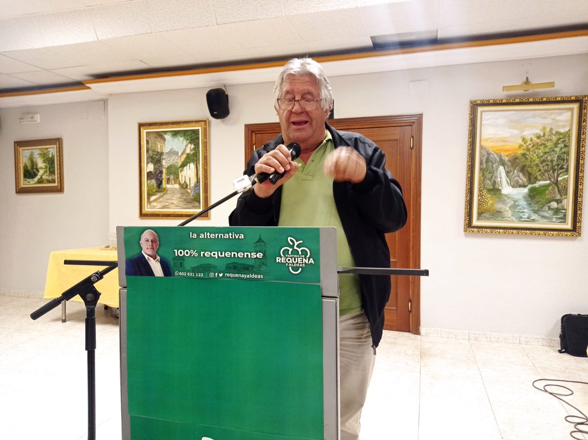 requenayaldeas's tweet photo. Varios de nuestros candidatos intervinieron en la presentación de la lista electoral del #PRyA
Buenas sensaciones ante más de 200 personas en el antiguo Restaurante Alejo de #Requena
#requenayaldeas https://t.co/TnnUqihIhX