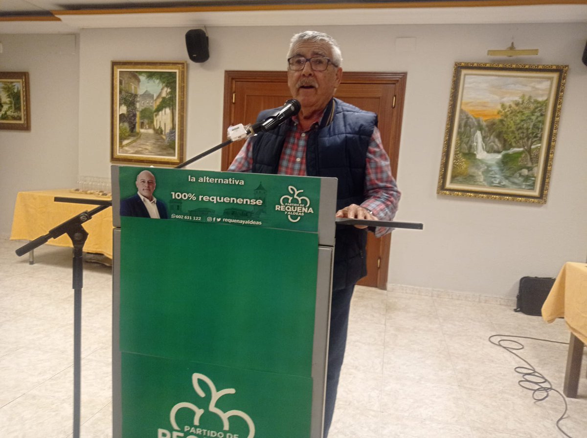 requenayaldeas's tweet photo. Varios de nuestros candidatos intervinieron en la presentación de la lista electoral del #PRyA
Buenas sensaciones ante más de 200 personas en el antiguo Restaurante Alejo de #Requena
#requenayaldeas https://t.co/TnnUqihIhX