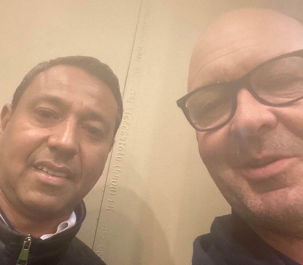 Was fantastic to meet a <a href="/NUFC/">Newcastle United</a>  Legend <a href="/nobbysolanouk4/">Nobby Solano</a> he knew how to cross a ball