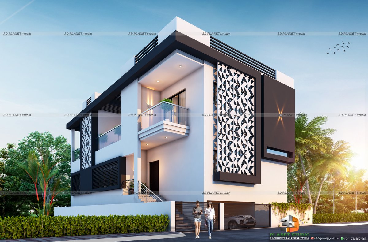 info3dplanet's tweet photo. #architecture #3dview #3delevation #rendering #3ddesigning #trending #vibes #indiandesigns #3dlovers https://t.co/cVAhLc1kfi