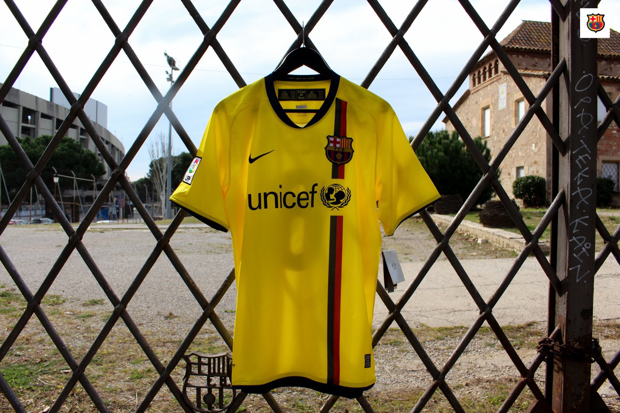 FC Barcelona Nike イエローアウェイ 多分2005/06 memorabilia1899.co on X: 