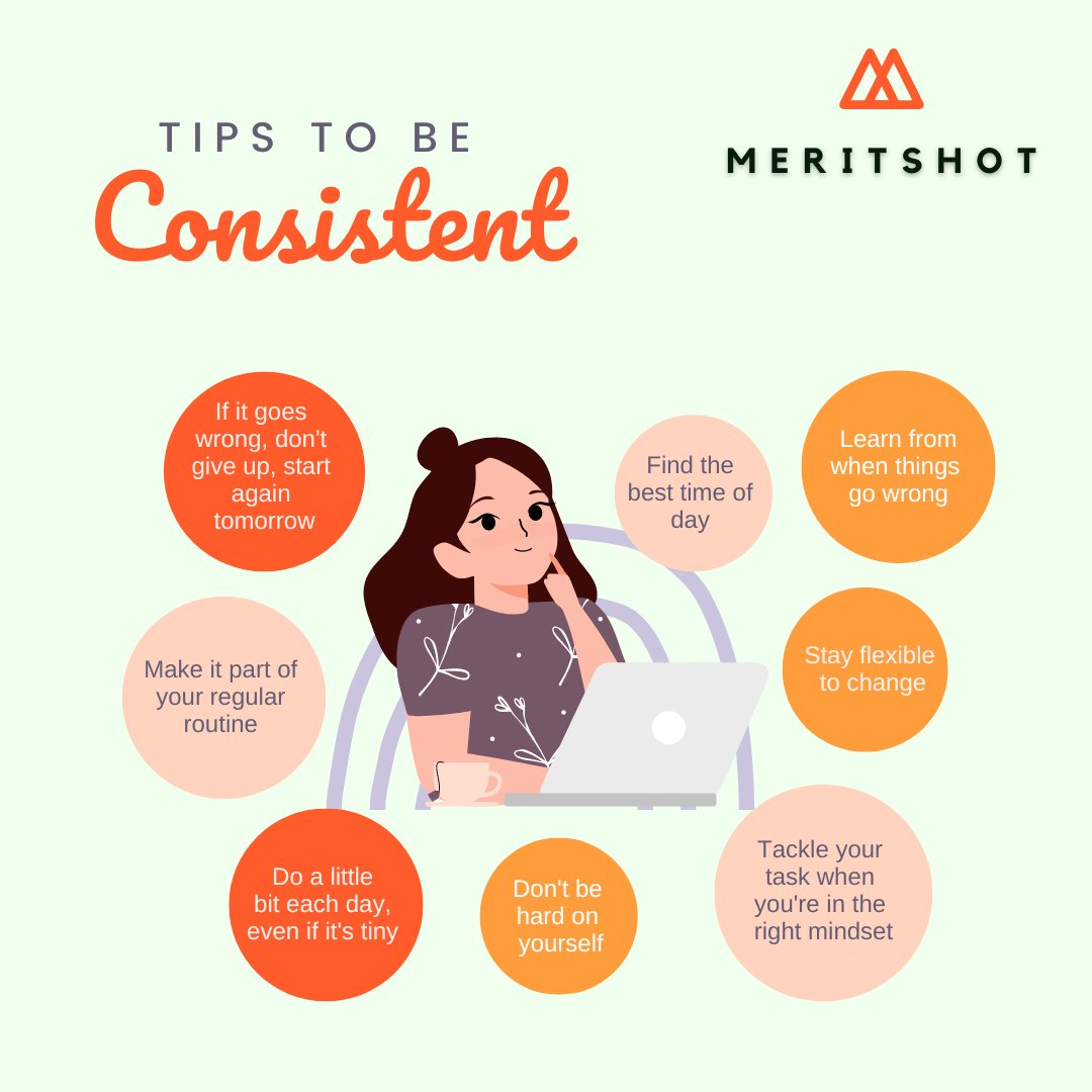 meritshot's tweet photo. Most Important Tips to be Consistent to make a Great Career ahead!!!!
Visit us at: https://t.co/YccIM0tmWJ
#consistency #trending #viral #trendingnow #tech #ai #datascience #careers #career #careergrowth #success #successstory #hardwork #harworkpaysoff #achieveyourdreams https://t.co/3vaSualKbq