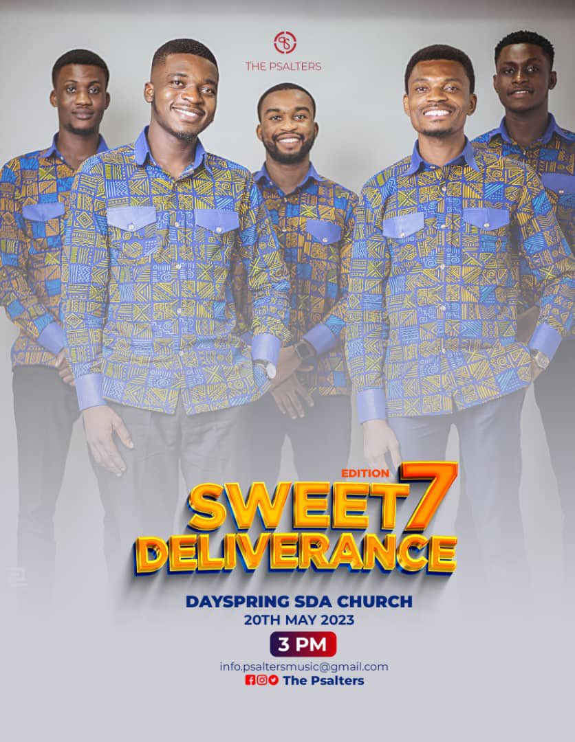 ThePsalters's tweet photo. Haaaaaaaappy Sabbath Family!
We are looking forward to this year’s event as much as we are looking forward seeing you.
#Sweet7Deliverance
#SongsFromAHeart
#UnknowninglyDivine
#TheBig7
#ThePsaltersXperience
#ThePsaltersMusic
#ThePsaltersEffect https://t.co/XhlvYpzsCy