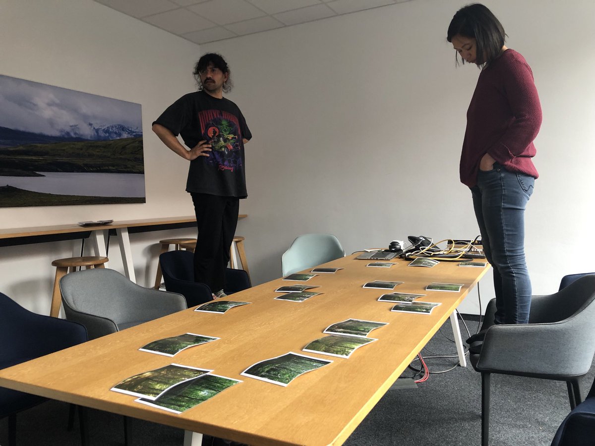 How do we perceive #biodiversity?👀 🌿 Our fun, immersive research lab session yesterday combining psychology &amp; ecology methods - with Kevin Rozario &amp; ⁦<a href="/rachelohry/">Dr. Rachel Oh (胡瑞颖) 🌳🦉🦕</a>⁩ ⁦<a href="/eu_forest/">Dr Forest EU</a>⁩ ⁦🌳🌲
<a href="/UFZ_de/">UFZ</a>⁩ ⁦⁦⁦<a href="/UniJena/">Universität Jena</a>⁩ ⁦<a href="/idiv/">iDiv Biodiversity Research</a>⁩
