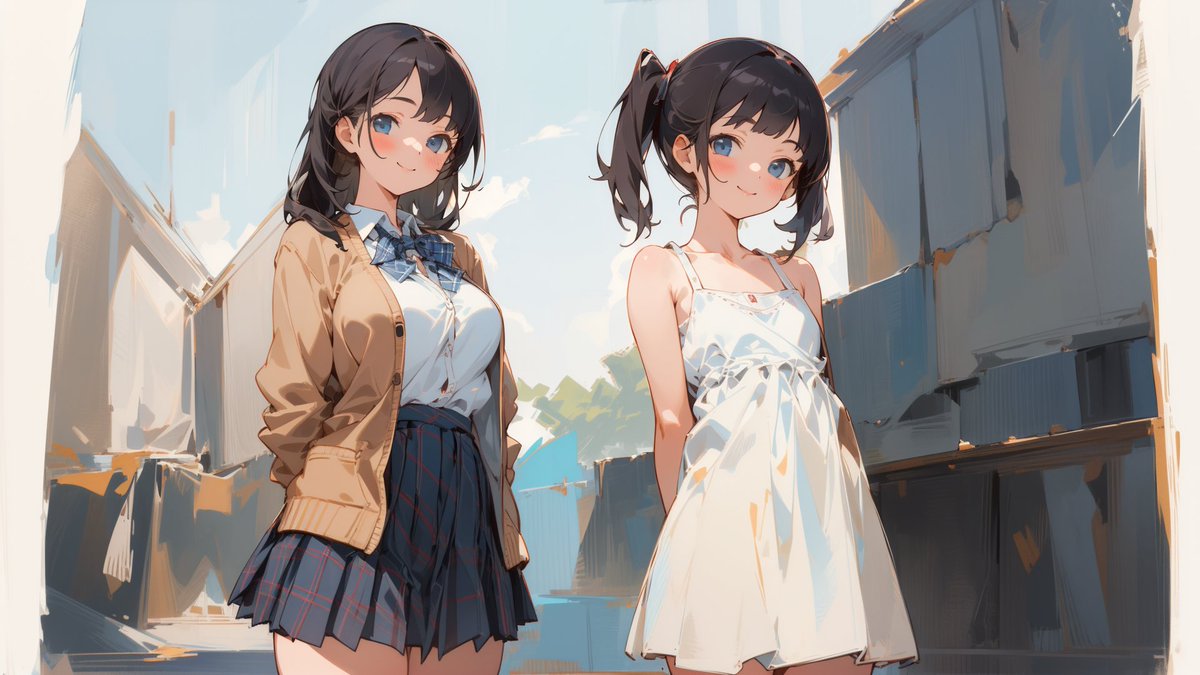 「デザインの違う複数のキャラクターを同時に描く「Latent Couple ext」|Rootport💰🍹🍑のイラスト