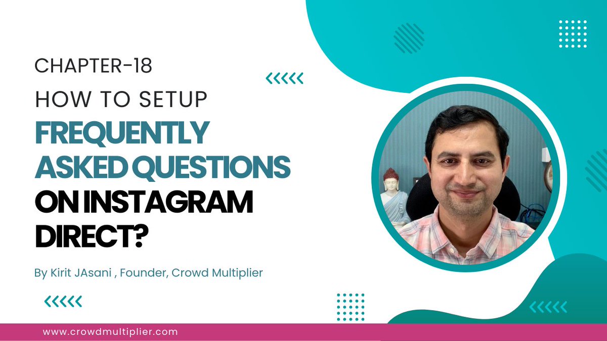 In this video show you Instagram frequently asked questions examples and explain to you why Instagram frequently asked questions not working for many users.
#KiritJAsani #CrowdMultiplier #InstagramDM #InstagramDMStrategy #InstagramFAQ 

Watch
youtu.be/x6kBL6o046Y