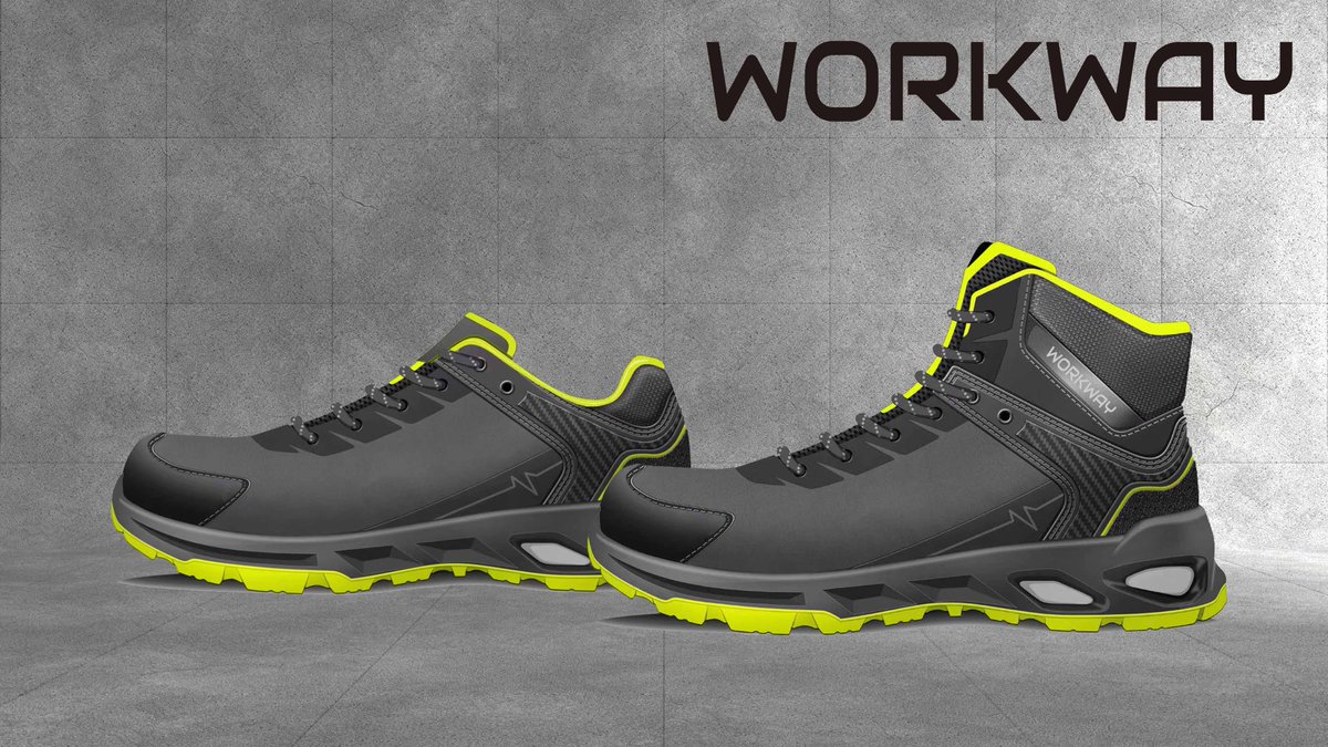 AllenC_WorkWay's tweet photo. New line of safety boots that offer top-of-the-line features for ultimate comfort and protection in the workplace. #CalzadoDeSeguridad   #Sicherheitsstiefel  #CalçadoDeSegurança  #ChaussuresDeSécurité  #Veiligheidslaarzen #Sikkerhedsfodtøj #SikkerhetFottøy #Skyddsskor  #WORKWAY https://t.co/GNyD67ybzB