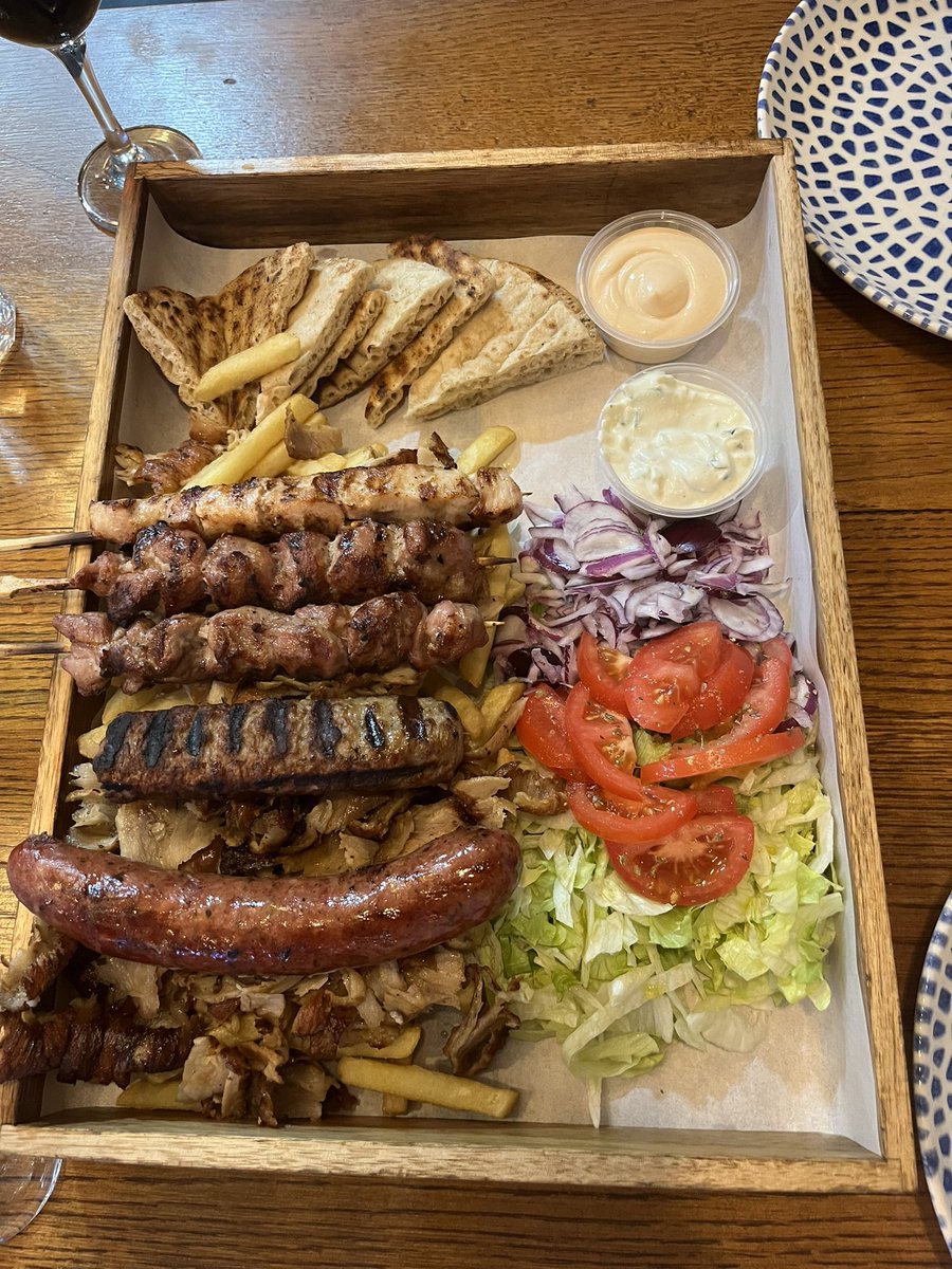 mikeygreen68's tweet photo. Sharing Plater for two with my #No1Son Mikey Green❤️last night At GreekVillage  #Birchgrove #Cardiff #FatherandSonTime #qualitytime #BankHolidayVibes  #QualityTime #GoodTimes #Blessed #Grateful #PreciousTimes #LovinLife #LivinLife #OneLife #LivinOurBestLife #LivinTheDream ❤️❤️🙏 https://t.co/SachF9Jl9X