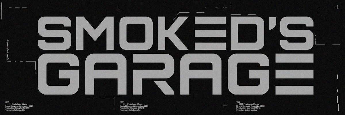 GarageSmoked's tweet photo. The Garage banner has been Conceptualized>Designed>Created
#SG #SmokedsGarage #DigitalArt #NotAIart #HandDrawn #HandCrafted #HumanCrafted #DigitalEngineering #NFT #Web3 #PFP #WheelsAndHeels https://t.co/lokyqlsazs