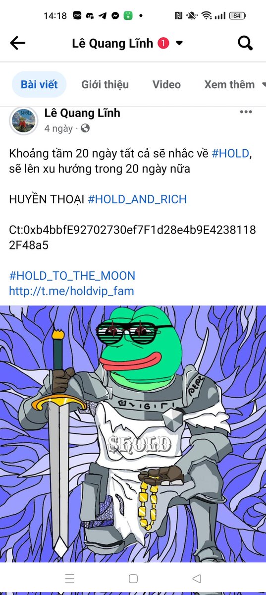 Thật sự là tiên tri , chưa cần đến 20 cả cộng đồng sẽ gọi tên #HOLD ae nhỉ
#HOLD_AND_RICH
#HOLD_DỔI_ĐỜI
<a href="/holdvip/">HOLD</a>