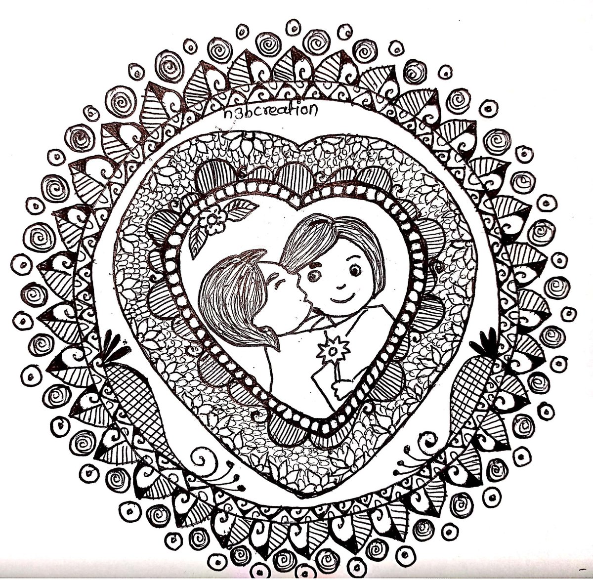 n3bcreation's tweet photo. #art #artoflove #viralart #Trending #up50 #penart #mandala #artist #azamgarh #drowing #pecileart #SanatanaDharma #hindutva #MothersDay #mother #motherson #motherdaughter #motherhood #MothersDay2023 #mothersdaygift https://t.co/LzwegalvJr