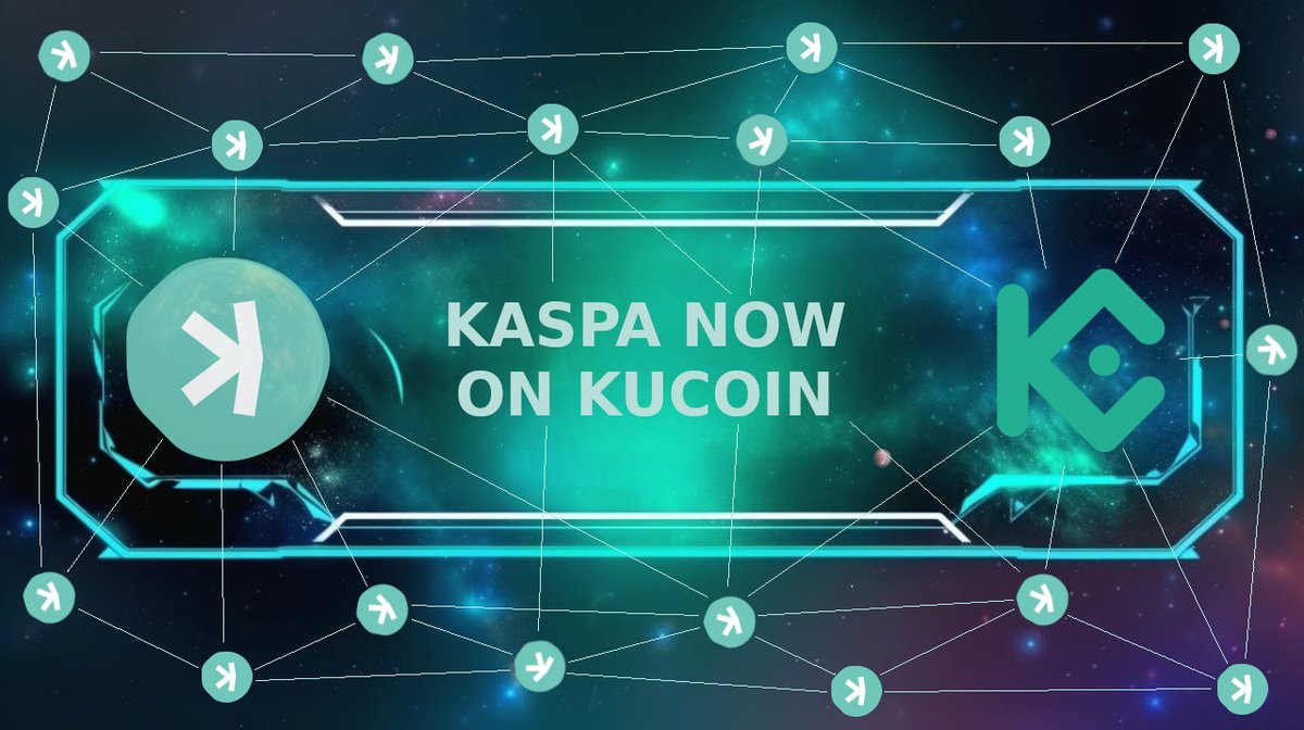 #Kaspa ist nun auf #KuCoin handelbar! 

Ein weiterer wichtiger Schritt für $kas!

#crypto
