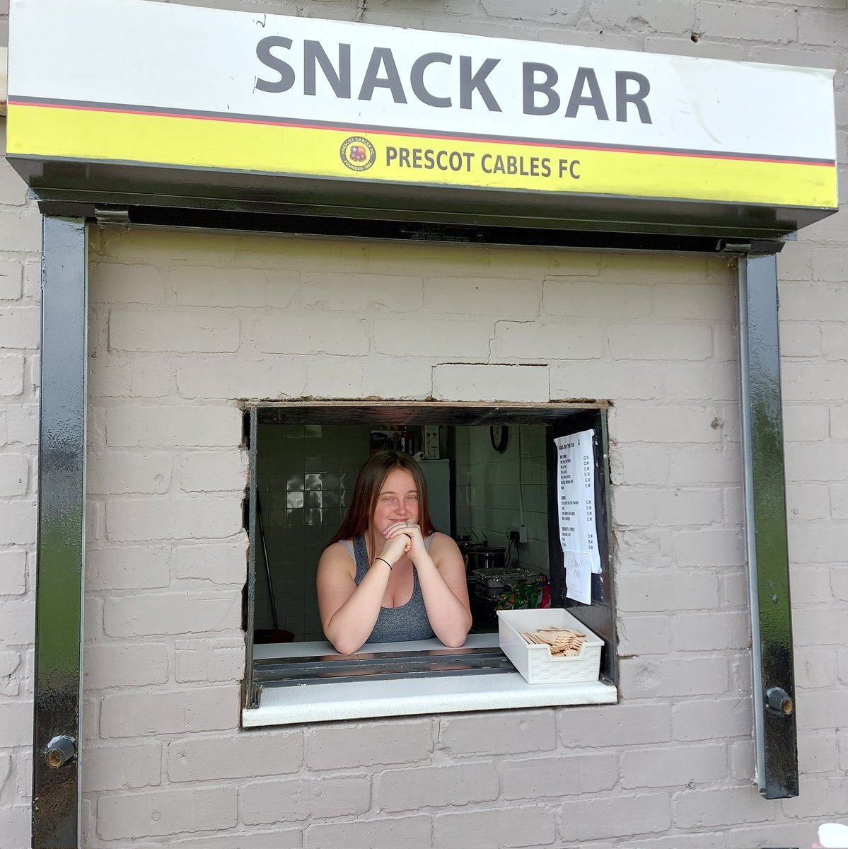 PrescotCablesFC's tweet photo. As soon as one season finishes, the next one begins. We couldn't do what we do without the help of our incredible Volunteers and Staff. 
Thank You for your dedication to Prescot Cables 💛🖤

#CablesFamily https://t.co/LAaRftXAyT