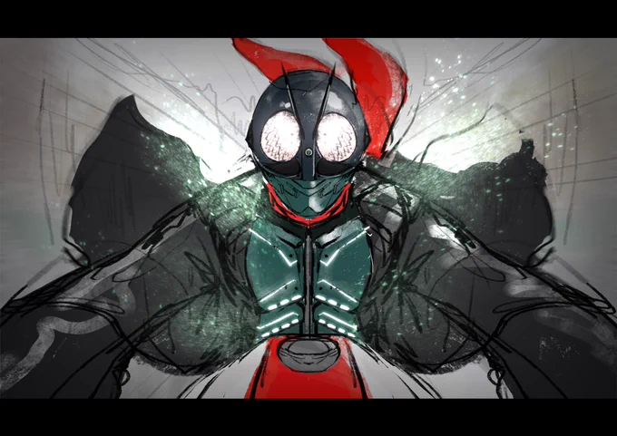 シン仮面ライダー ラフ #シン・仮面ライダー